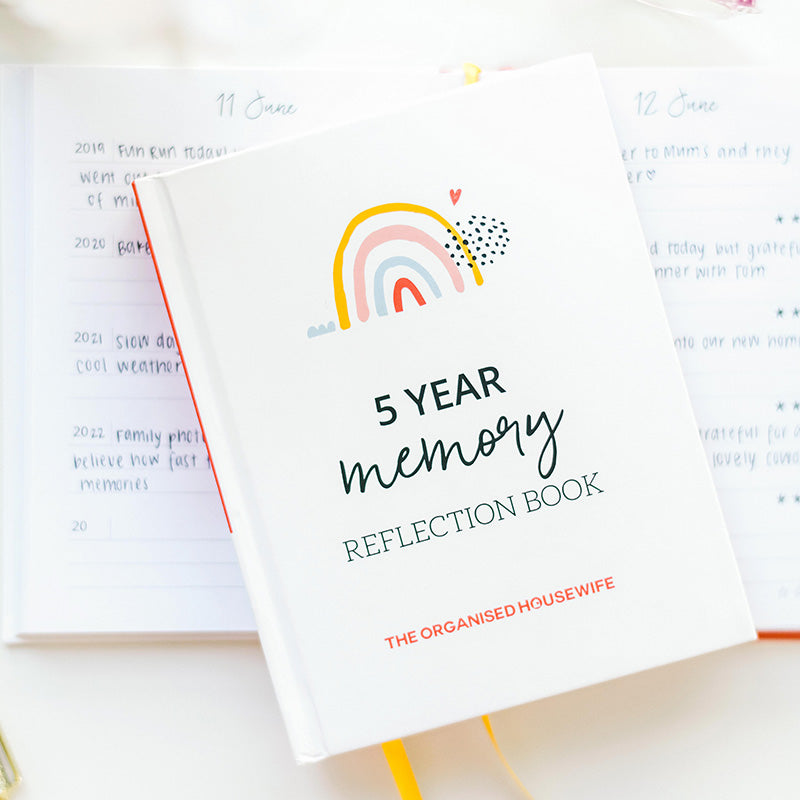 5 Year Memory Reflection Book