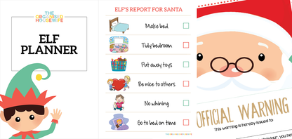 The Elf on the Shelf Calendar Planner Pageswarning