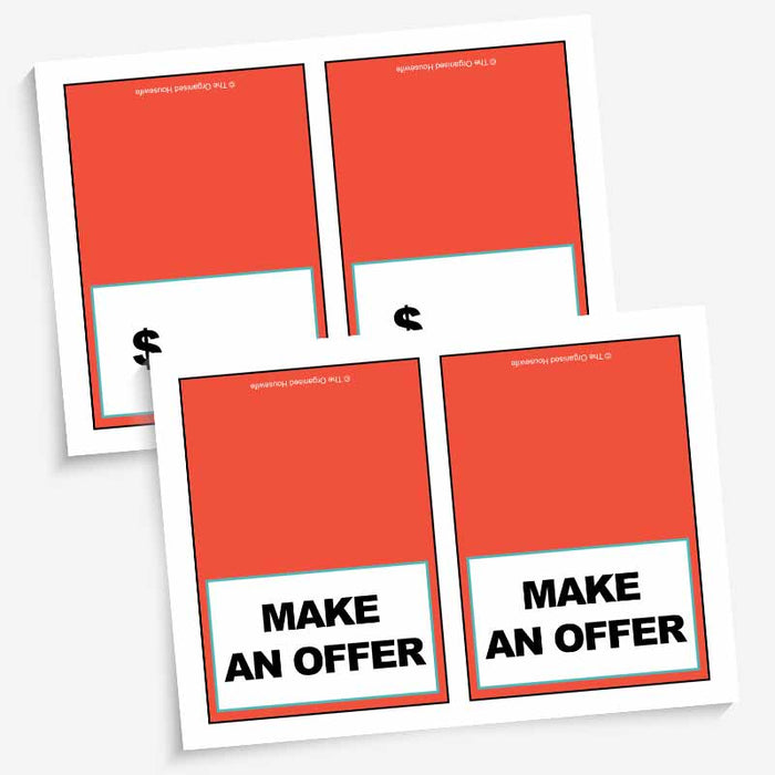 Garage Sale Signs, Checklist, Tags and more