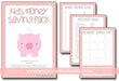 {The Organised Housewife} Kids Money Saving Chart - pink