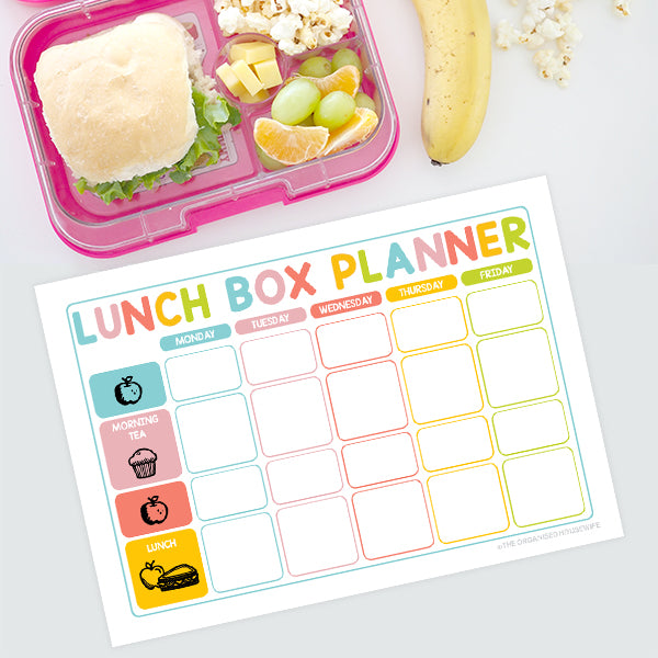 One Week of Lunchbox Ideas for Kids - The Organised Housewife