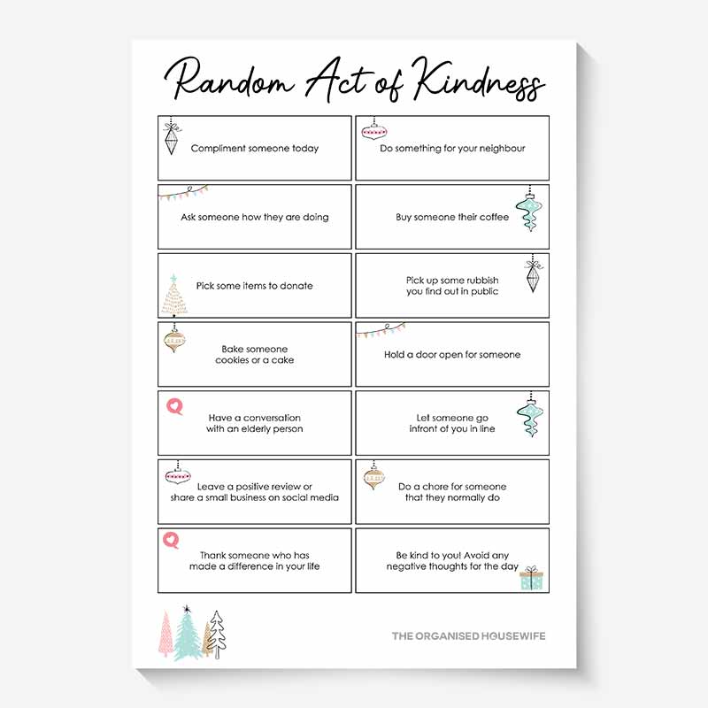 Digital Download Random Acts of Kindness Printable -  Portugal