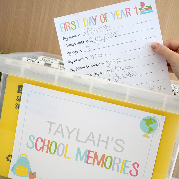 The Organised Housewife School-Memories-Pack2