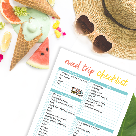 The Organised Housewife Road Trip Checklist